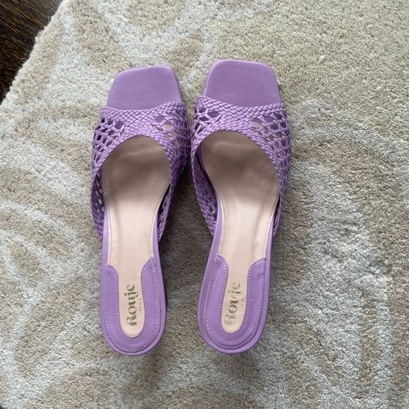 Mules Rouje 39 purple - Picture 2 of 8